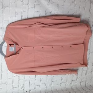 NWT prana railay button down tunic top in cloud blush